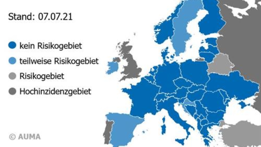 Einreisen zu Messen in Deutschland jetzt aus ganz Europa möglich